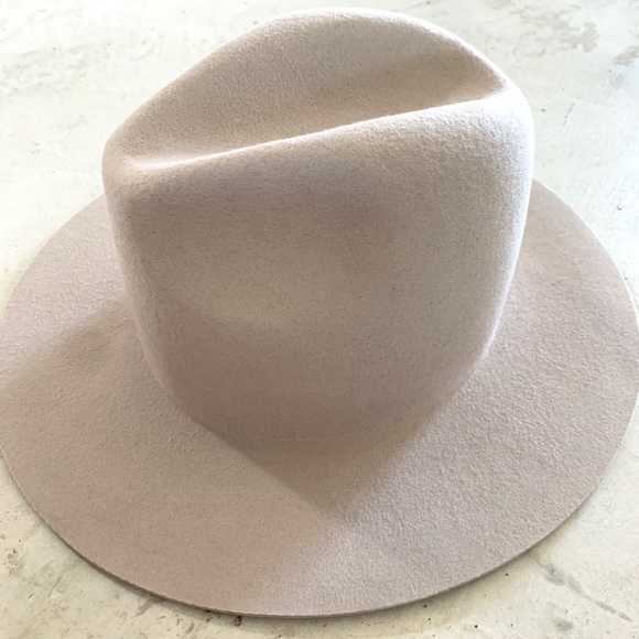 Gigi Pip Billie Ivory Tall Crown Fedora 